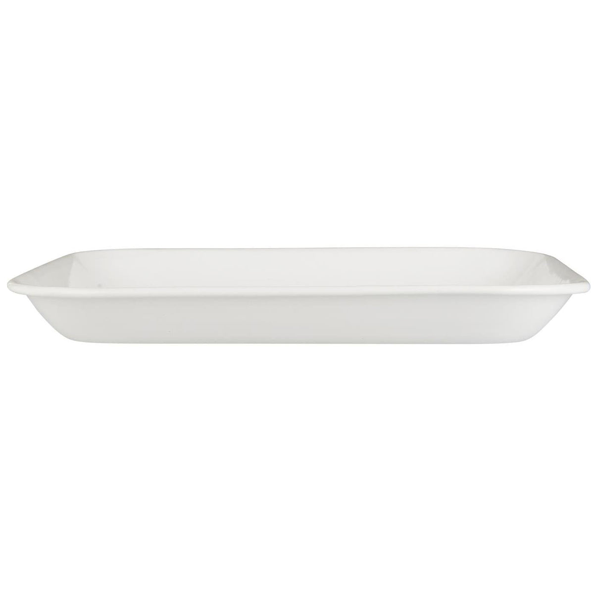 Bandeja Enlozada Cuadrada Blanca W: 30 L: 30 cm
