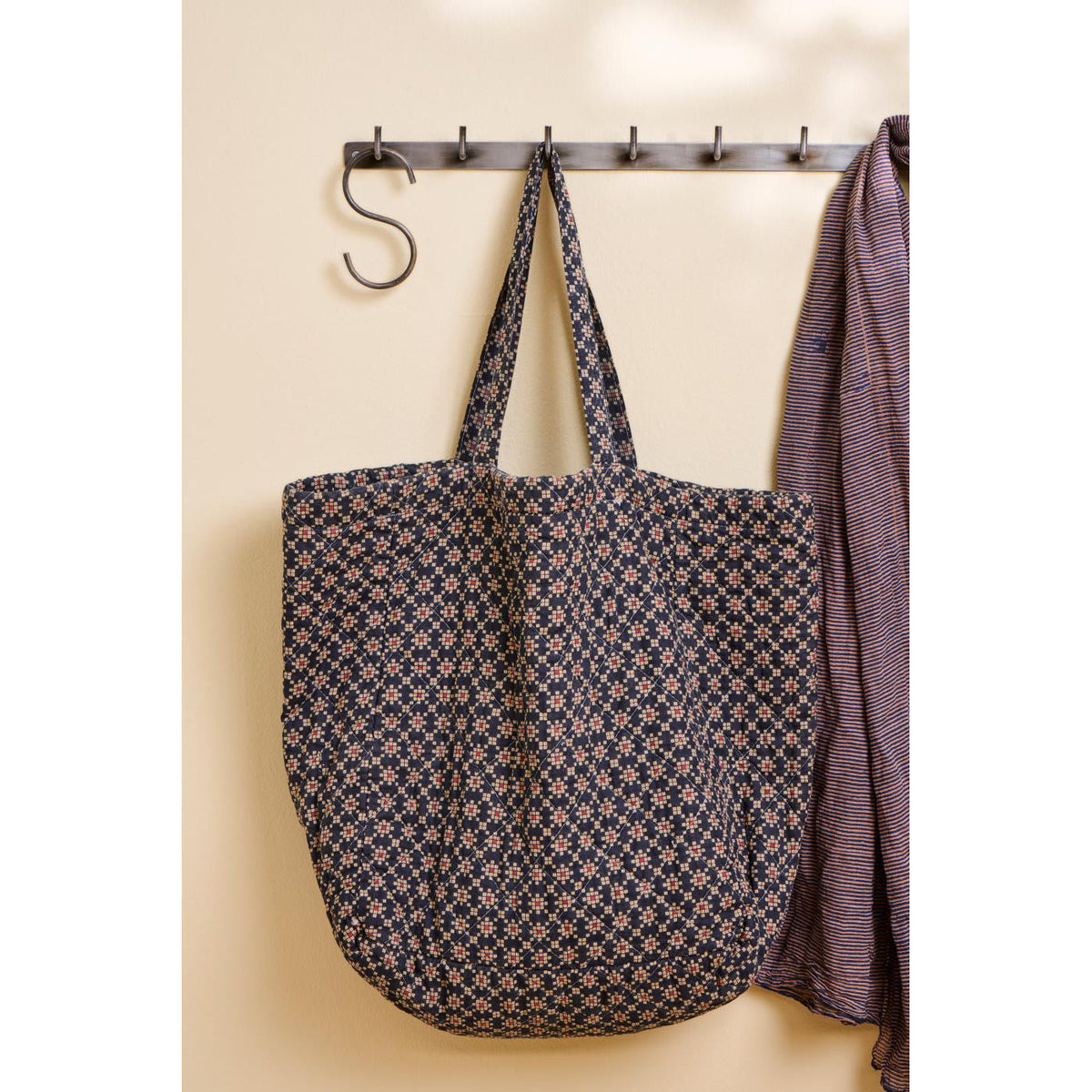 Bolso Acolchado Azul Nocturno