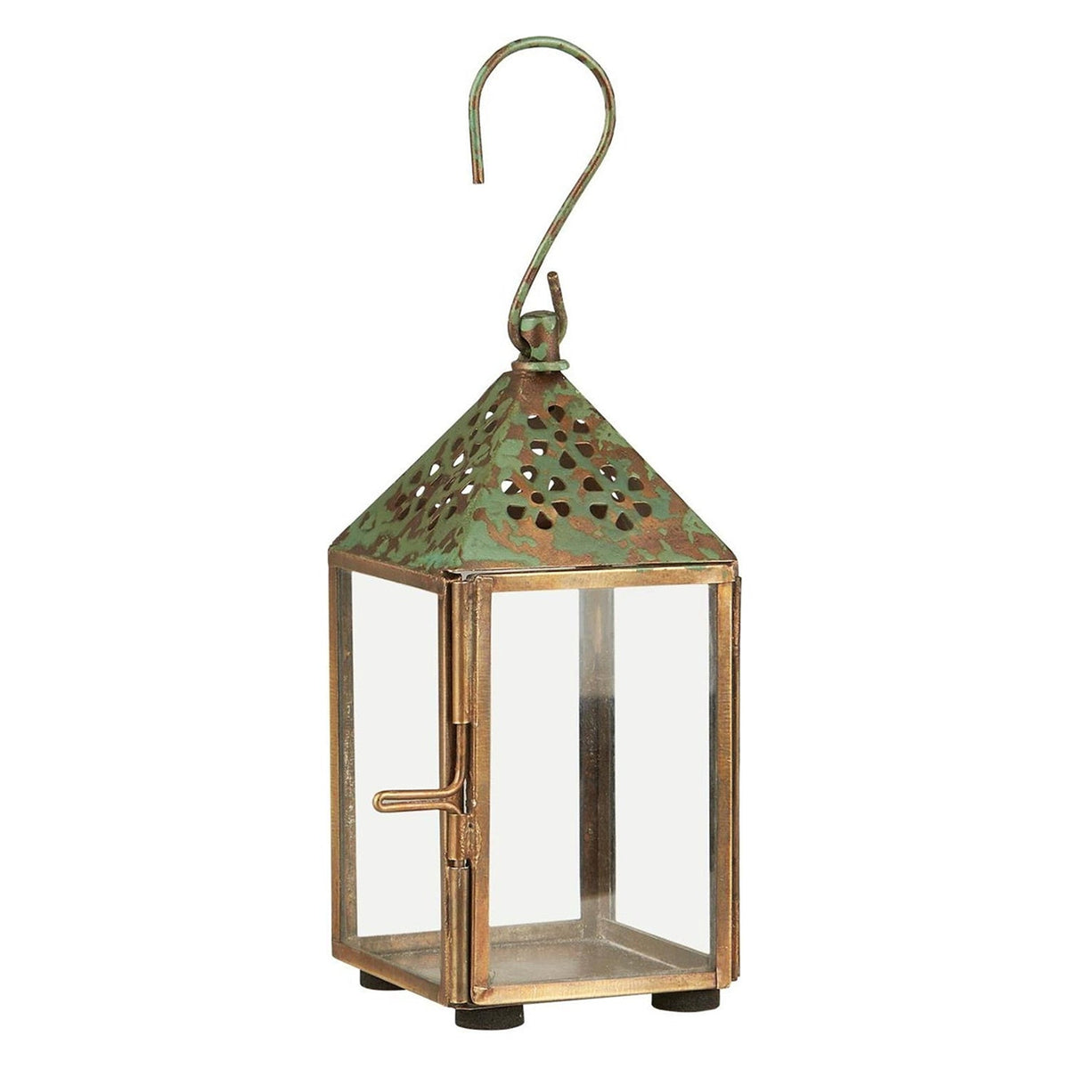 Lámpara- Farol Small Flower Verde H: 12,5