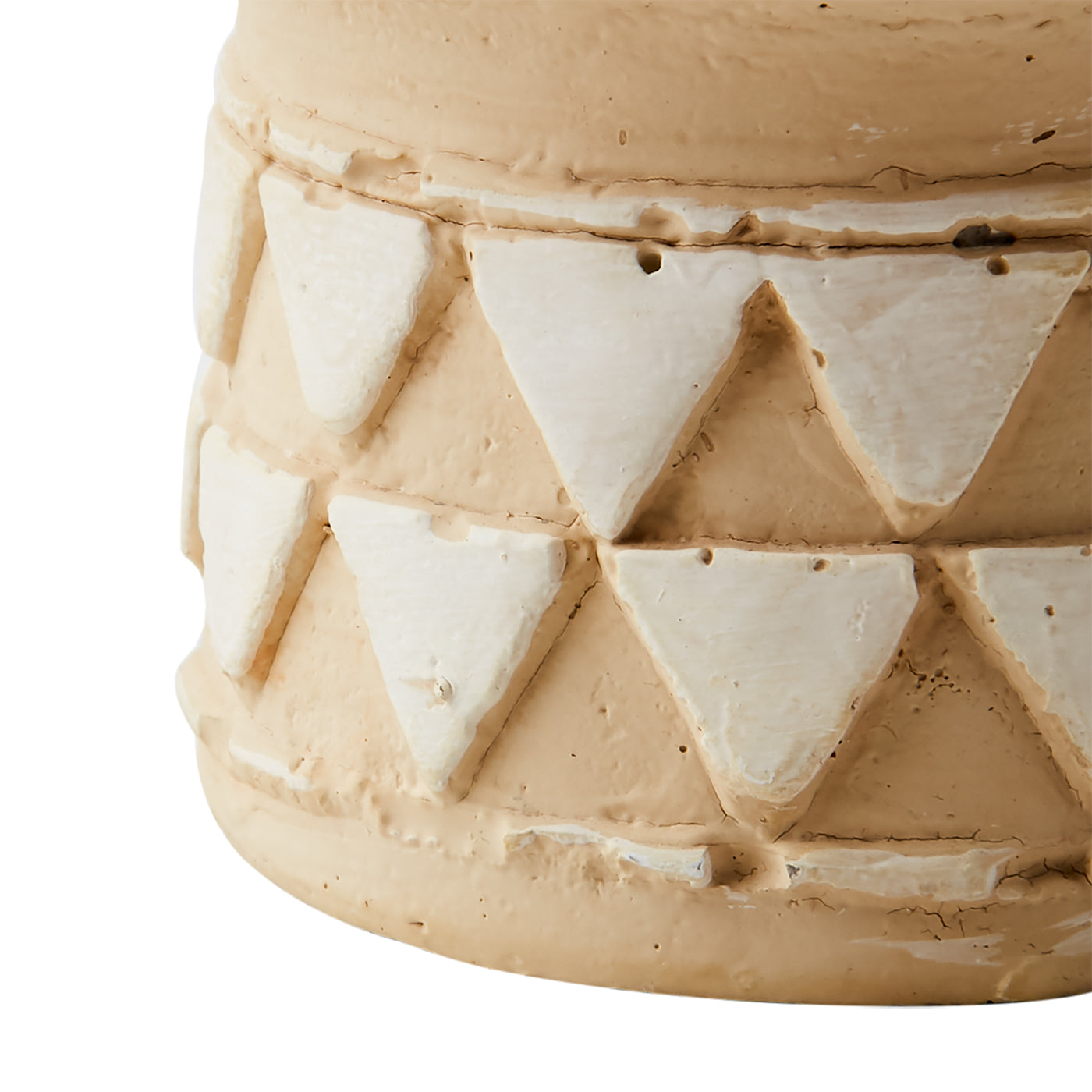 Maceta XS, Camille Beige/Negro, H 11 cm