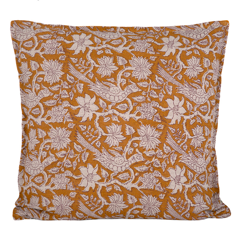 Funda Cojín Lino Jaipur Chamois 45x45 cm