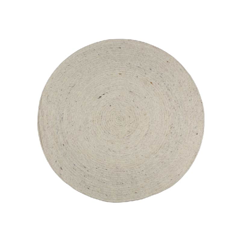 Alfombra Redonda Brika Naturel 1,2m de diámetro