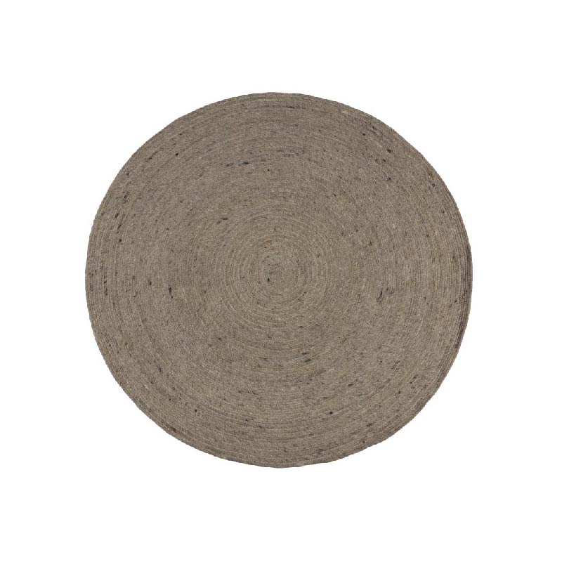 Alfombra Redonda Lund Naturel 1,2m de diámetro