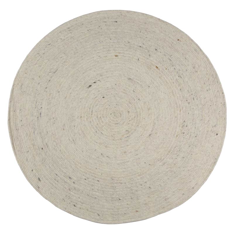 Alfombra Redonda Lund Blanc 2,2 de diámetro