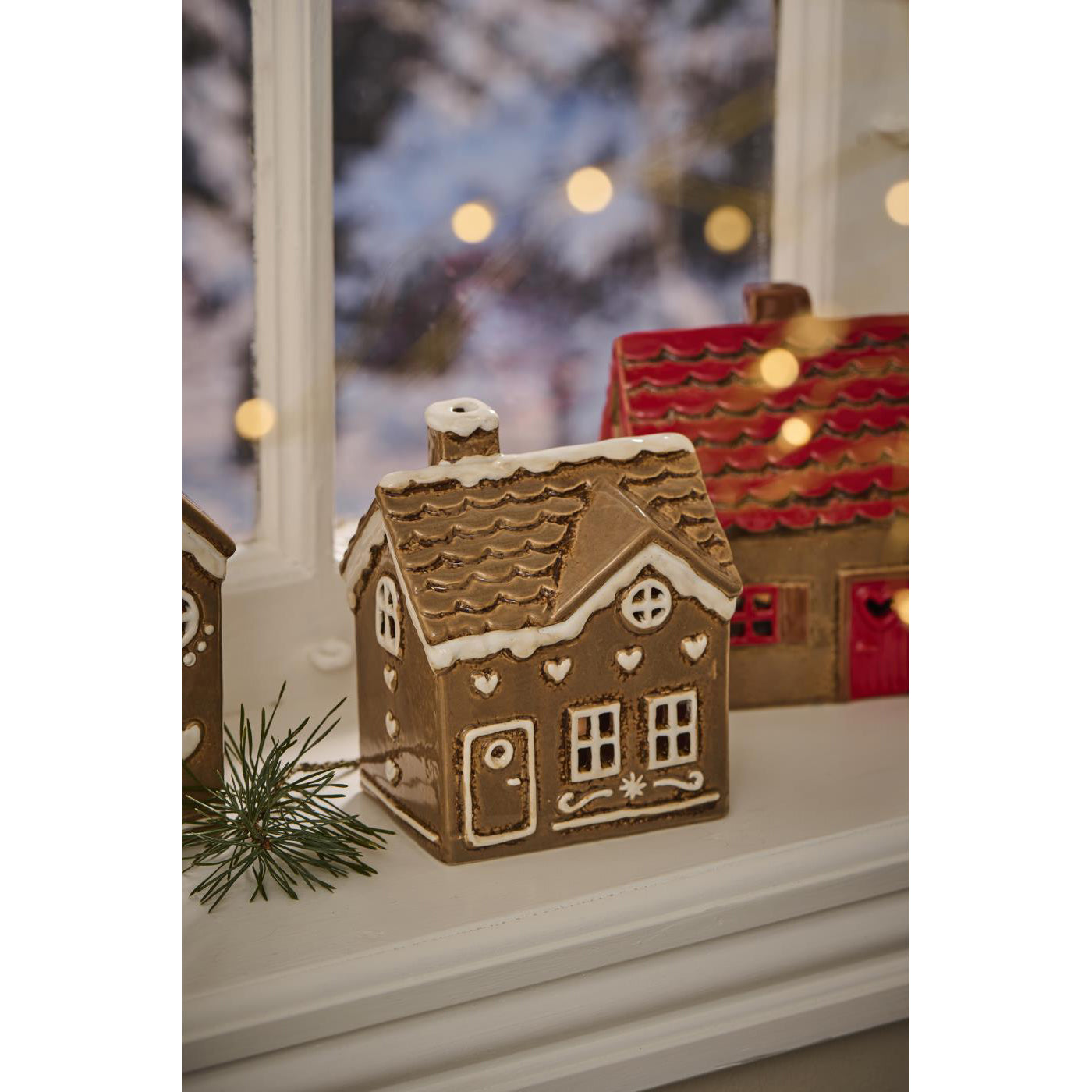 Casa para Velas STILLENAT Gingerbread Cuadrado