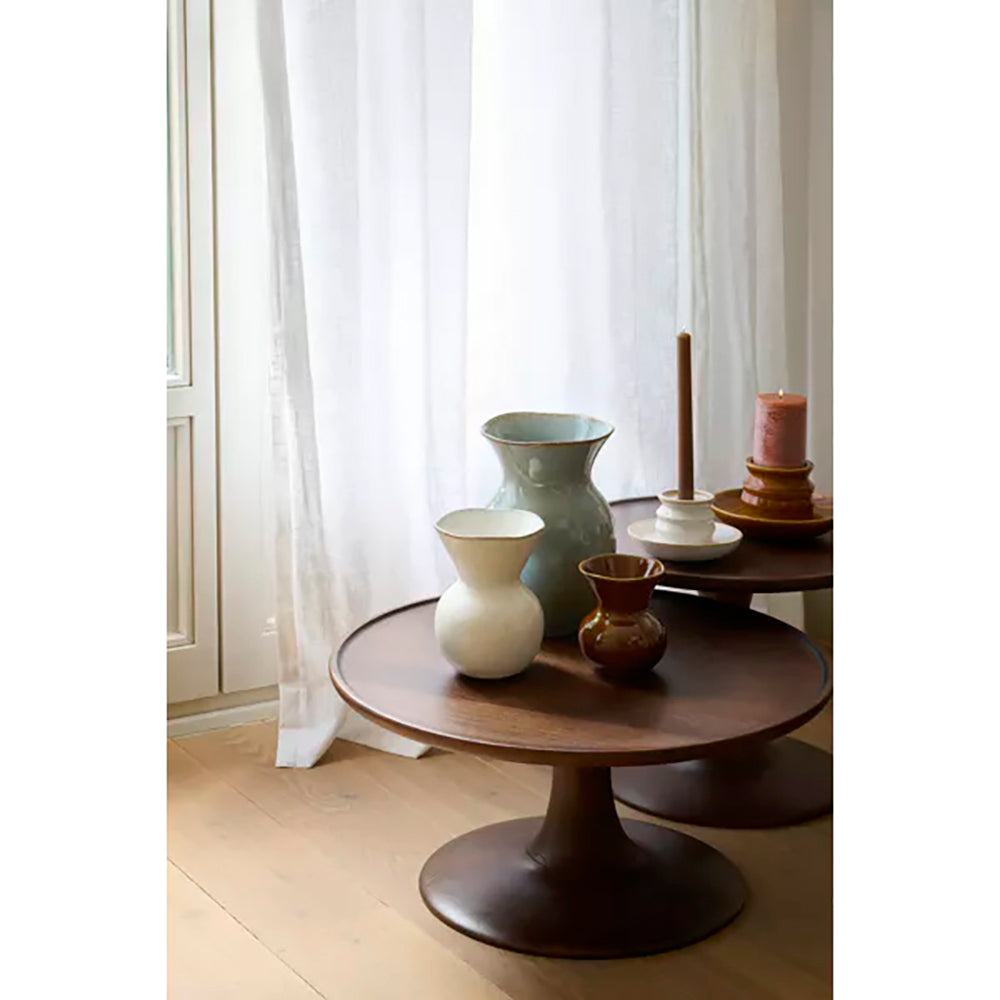 Florero Poppy Celeste Dia Ø17 H 27 cm