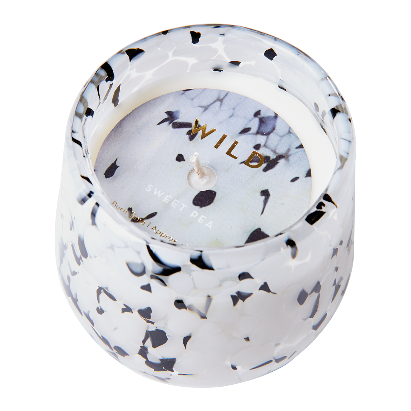 WILD Velas aromáticas Sweet Pear / Blanco y Negro