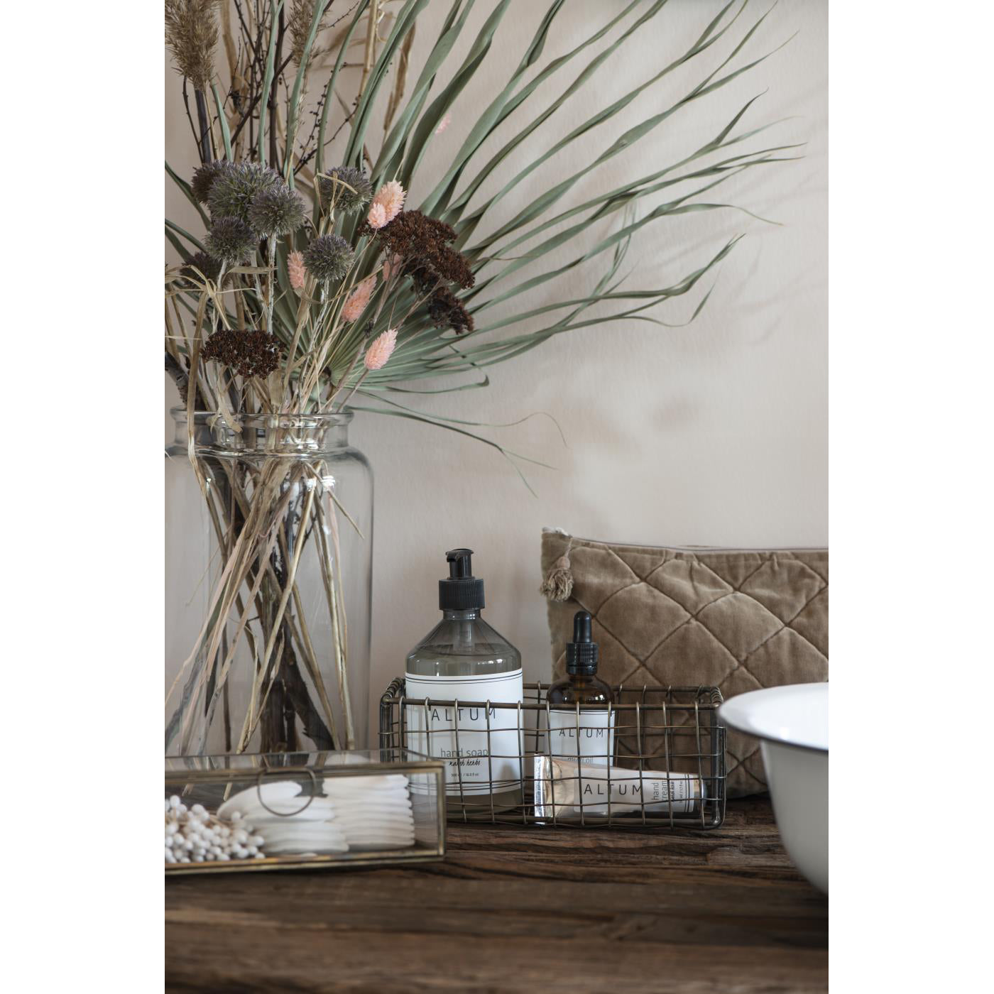 Canasto de pared Dorado