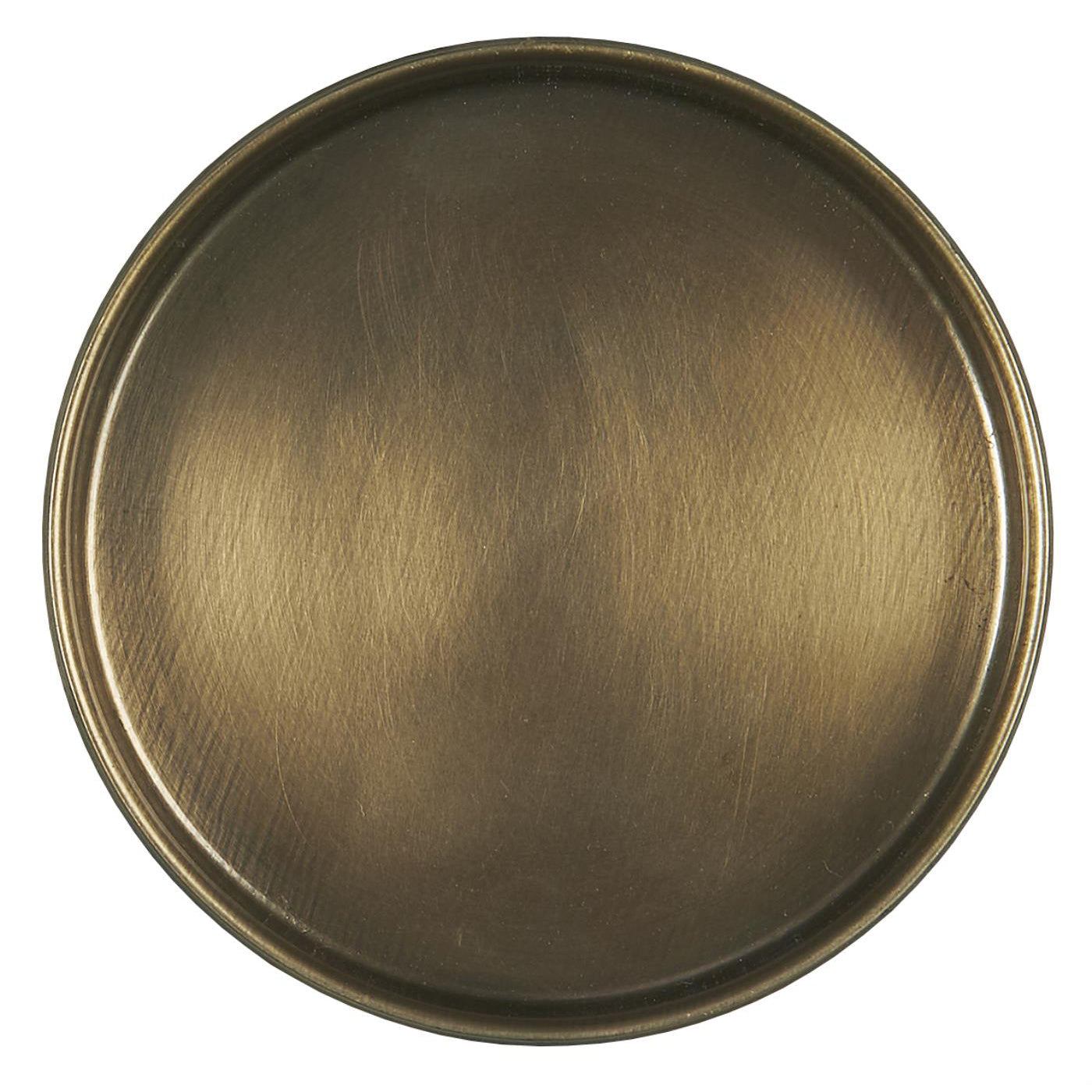 Bandeja Velas Bronce con Borde Ø: 8 cm