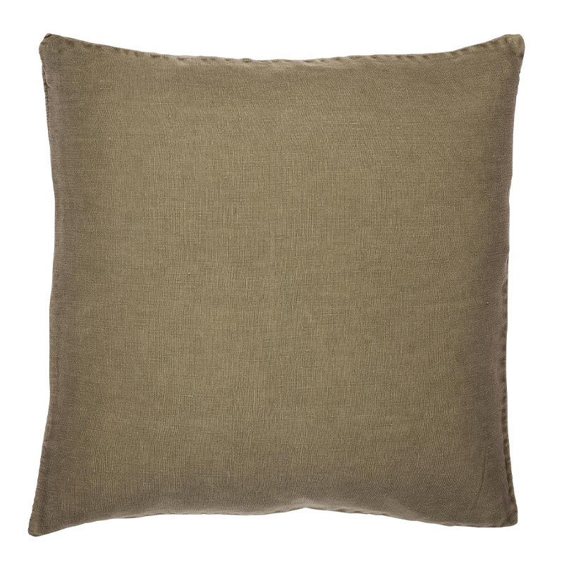 Funda Cojín Lino Olive 50x50 cm