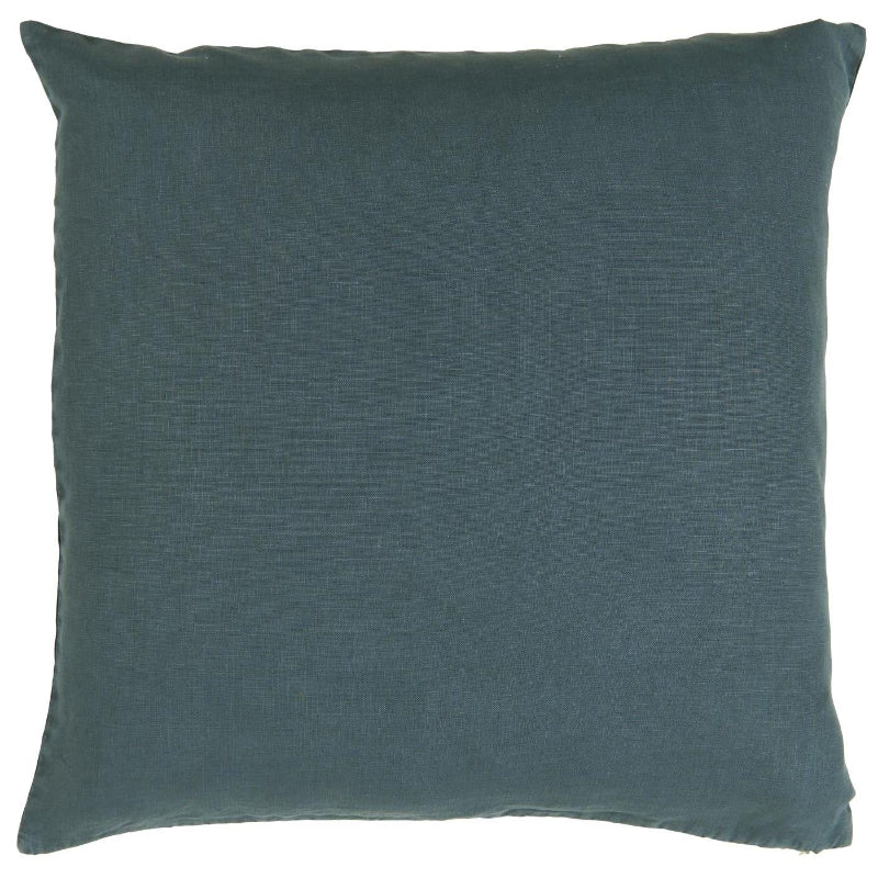 Funda Cojín Lino Historical Blue 50x50 cm