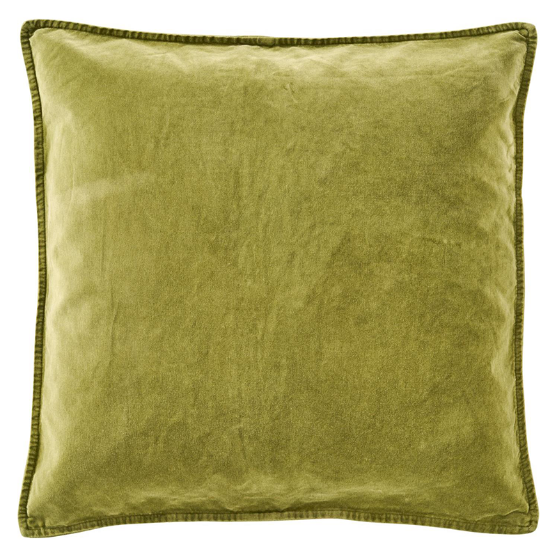 Funda Cojín Velvet Herbal Green 50x50 cm