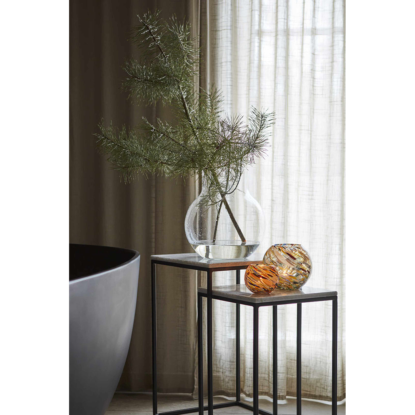 Florero ASTON Transparente XL H:29 cm