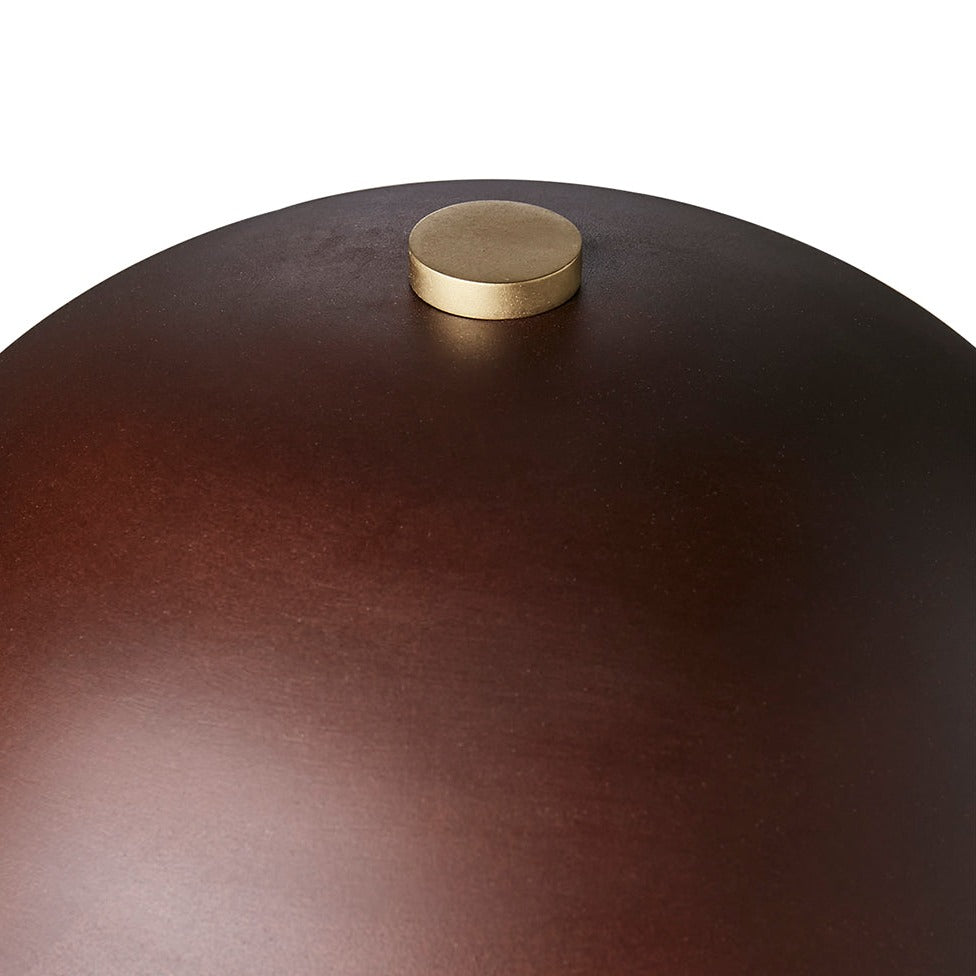 Lámpara de Mesa Fungi S, Marrón Oxidado