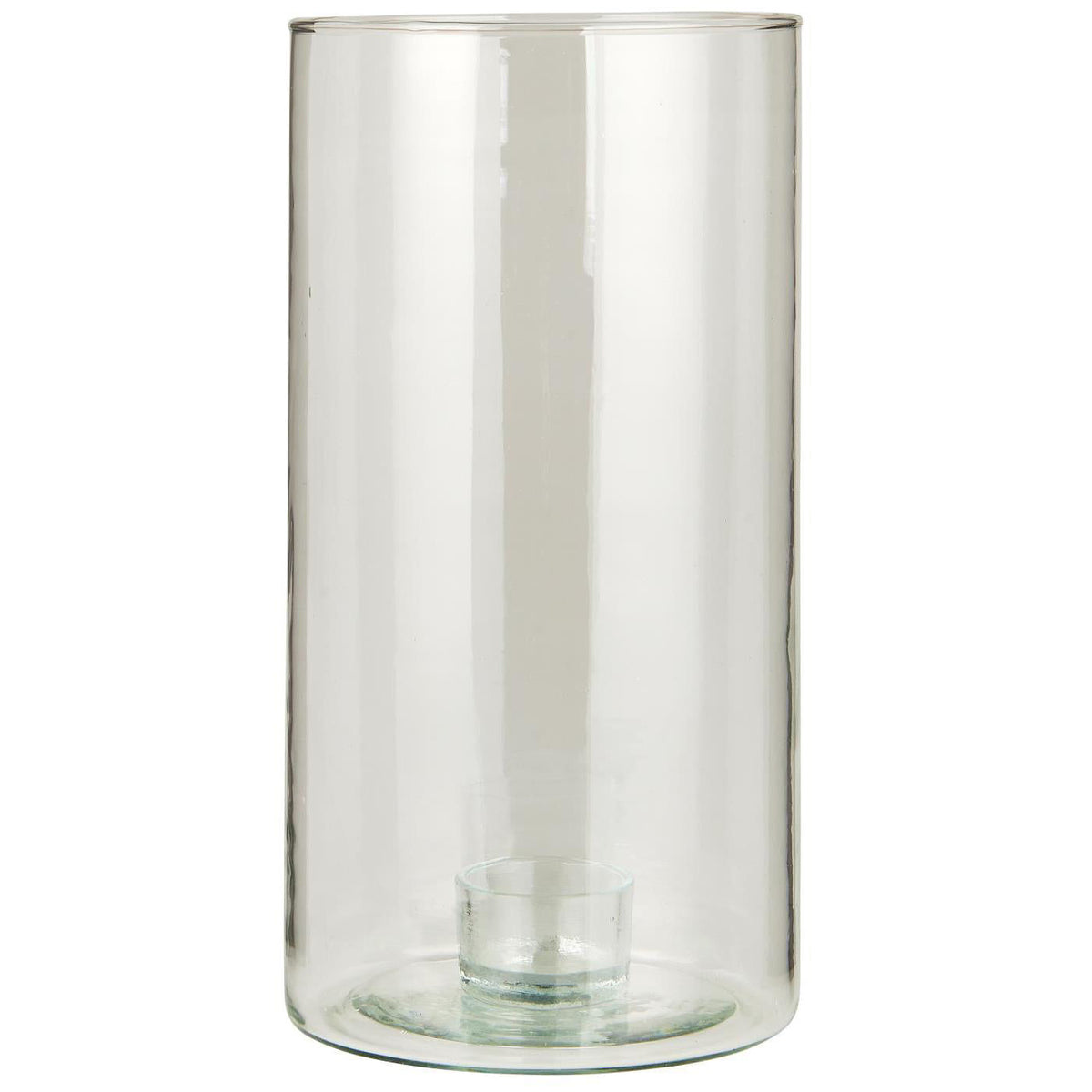 Portavela Vidrio para Vela Ø:3.8 cm H: 25 Ø: 13 cm