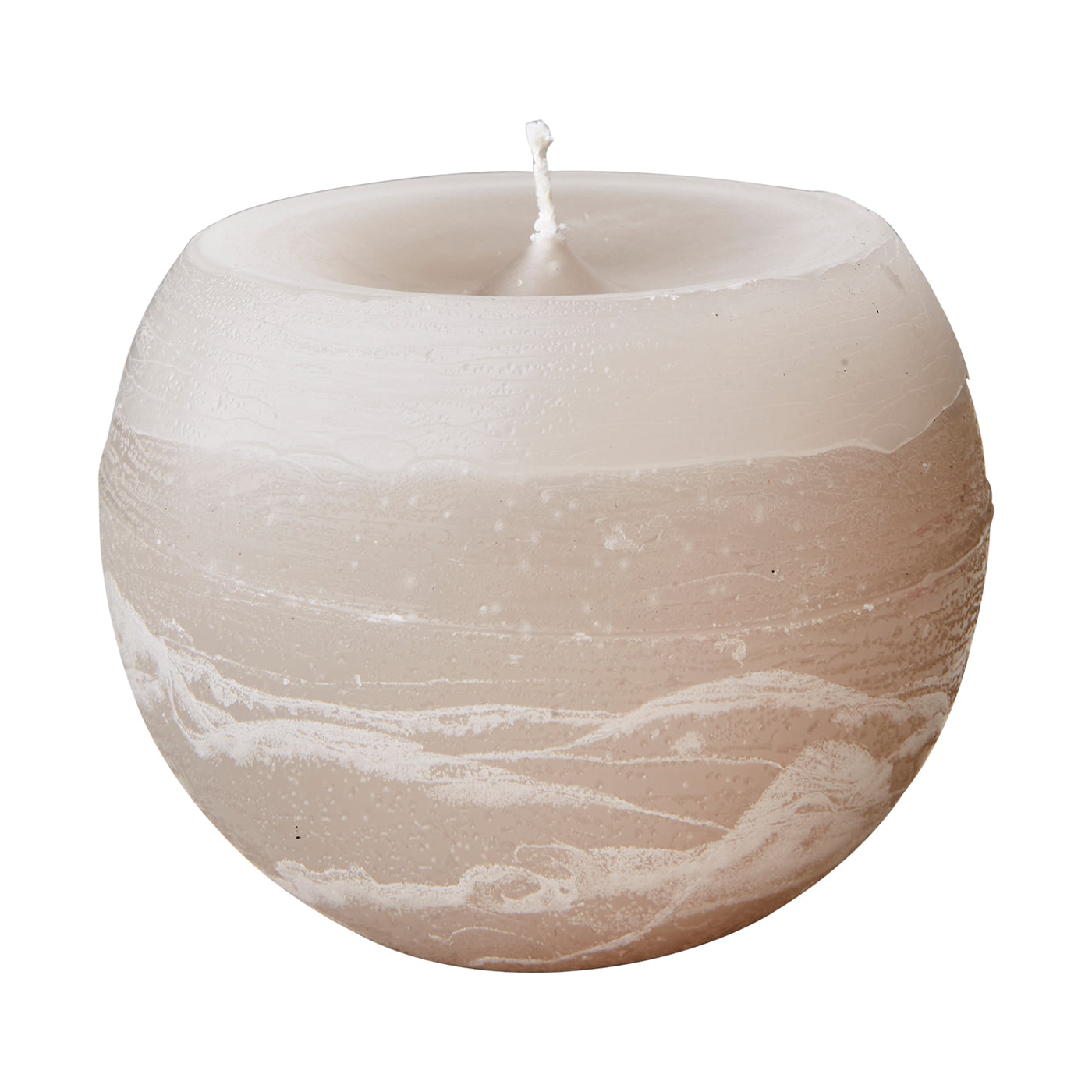 Vela COTE NORD Esférica Light Grey, M Ø10xH9 cm