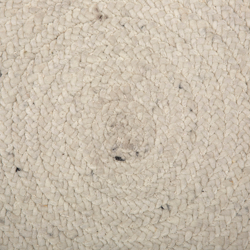 Alfombra Redonda Brika Blanc 2,2 de diámetro