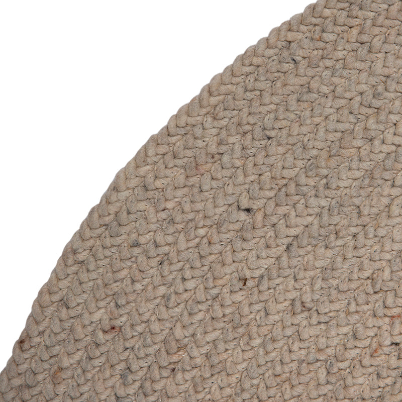 Alfombra Redonda Brika Naturel 1,5m de diámetro