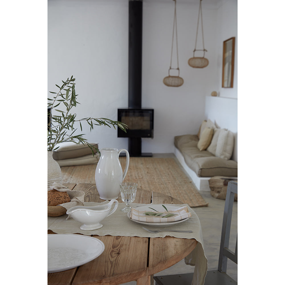 Jarro para Salsa Fontana 24 cm Blanco