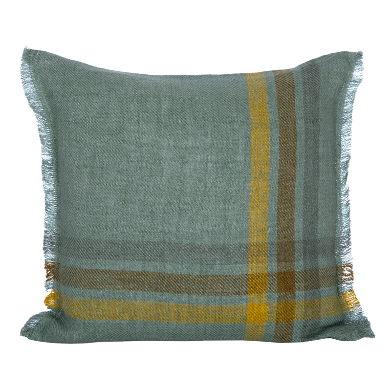 Funda Cojín Lino Malibu Sauge 45x45 cm