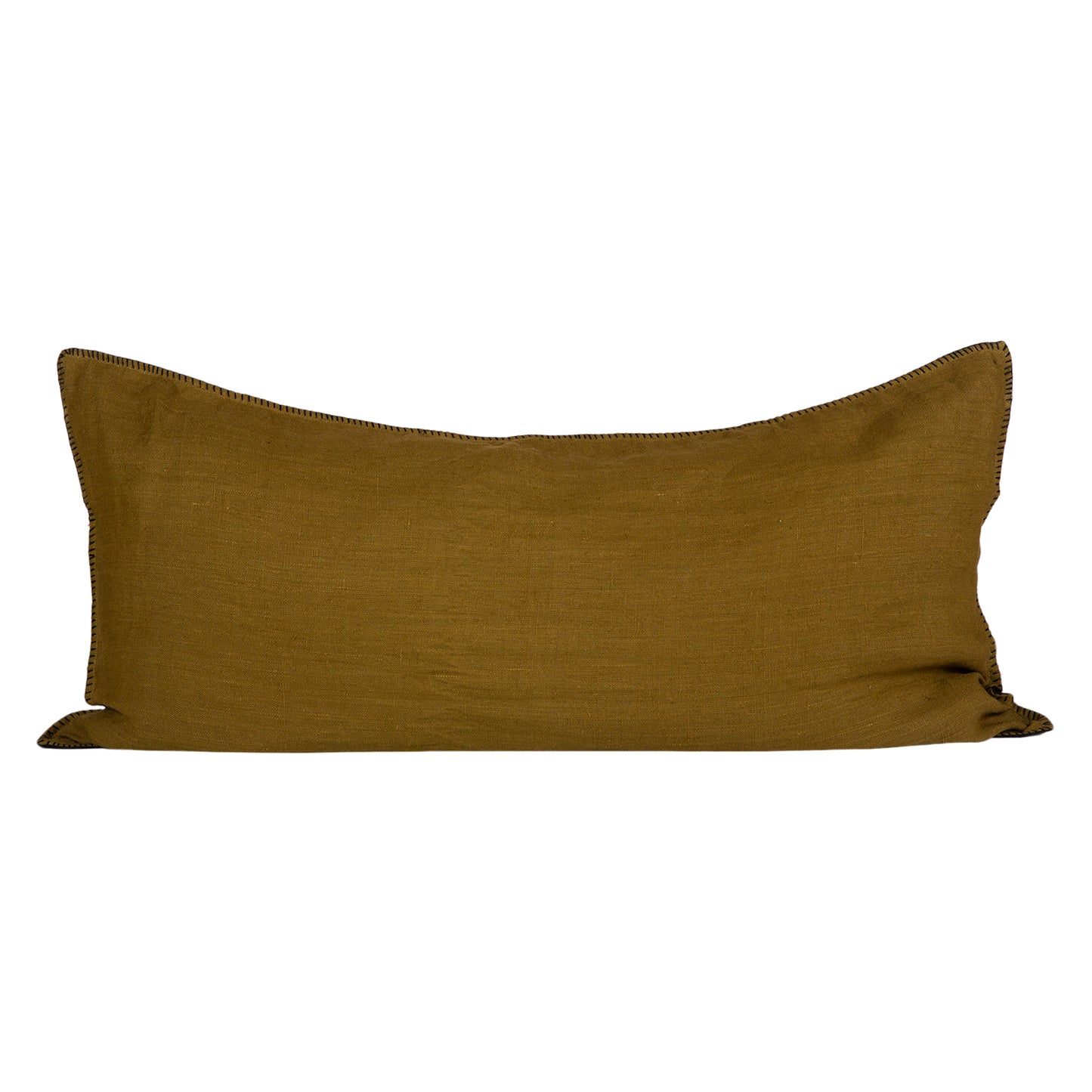 Funda Cojín Lino Mansa Bronze 55x110 cm