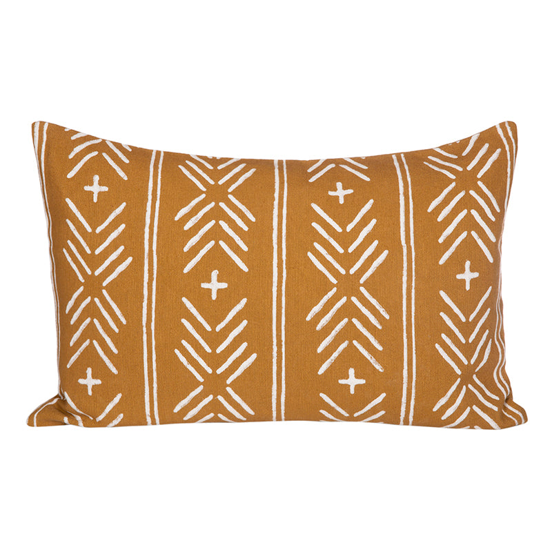 Funda Cojín Algodón Mud Mustard Nº4 40x60 cm