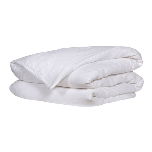 Funda de Plumón Lino Gante Blanco
