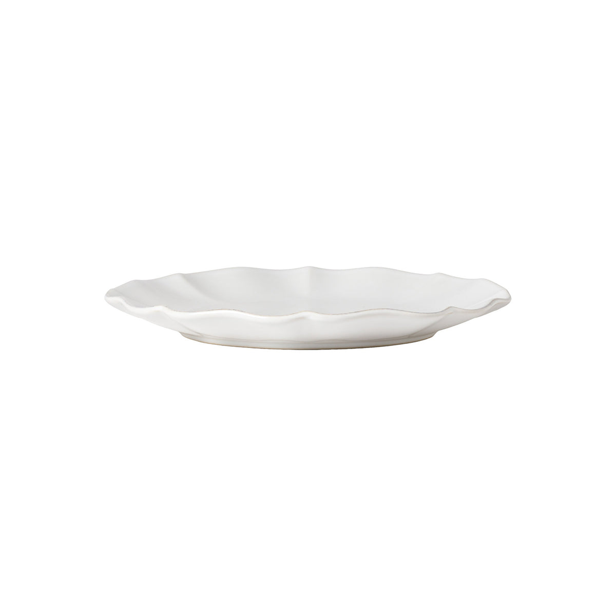 Set 6 Platos Ensalada/Postre ROSA 22 cm Blanco