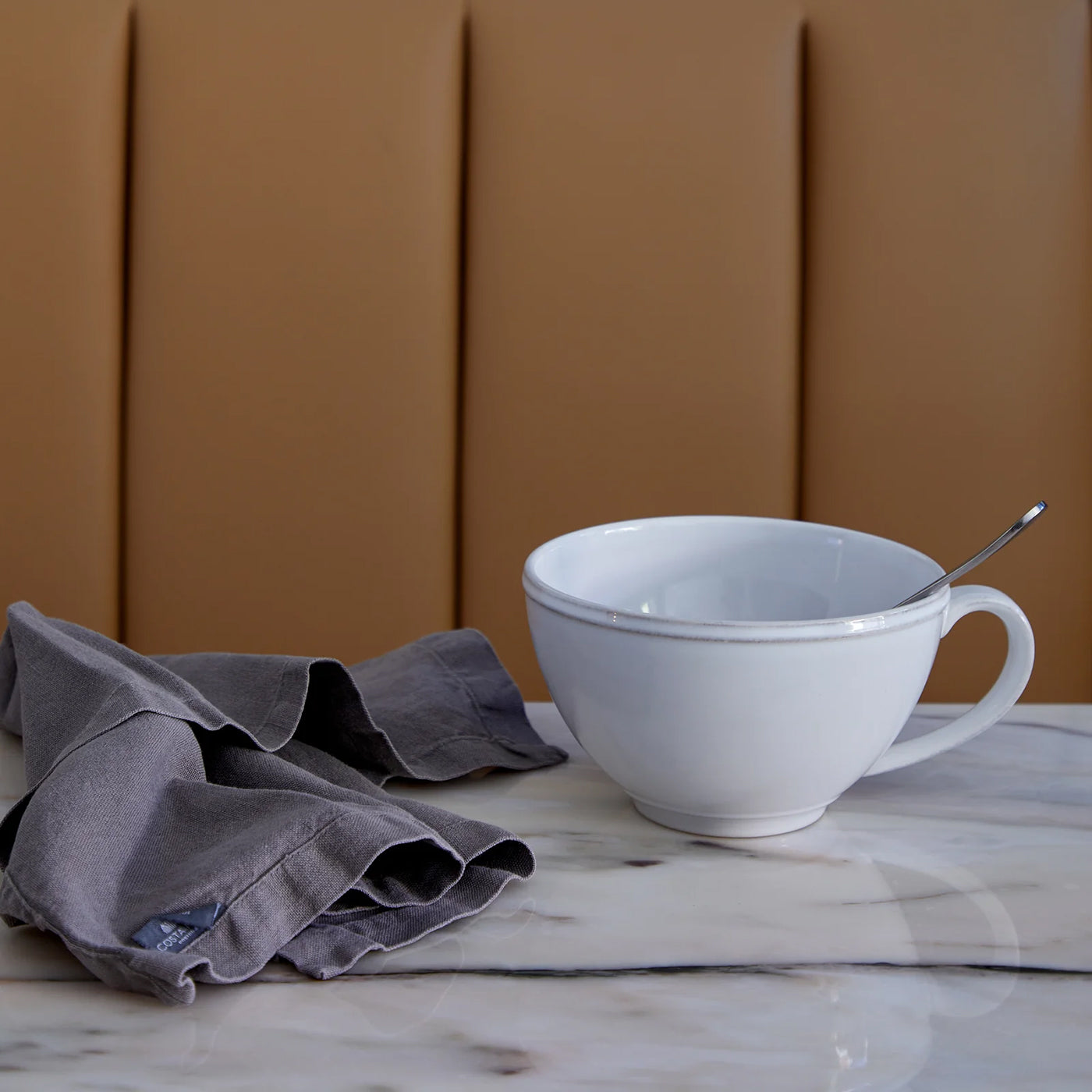 Taza Grande Friso 730 cc Blanco