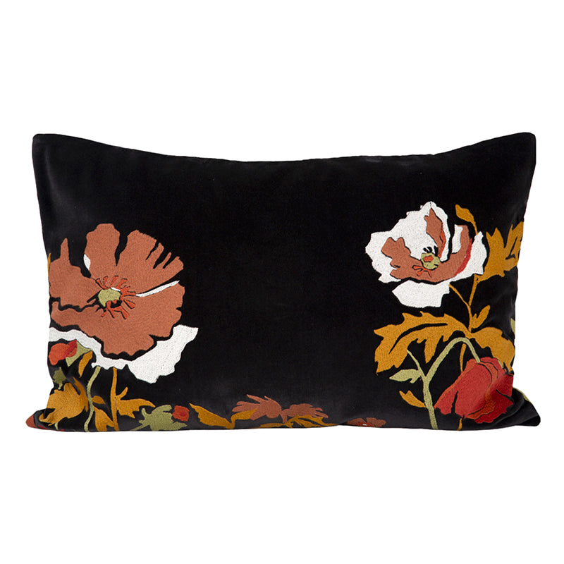 Funda Cojín Velvet Bristol Noir 50x70 cm