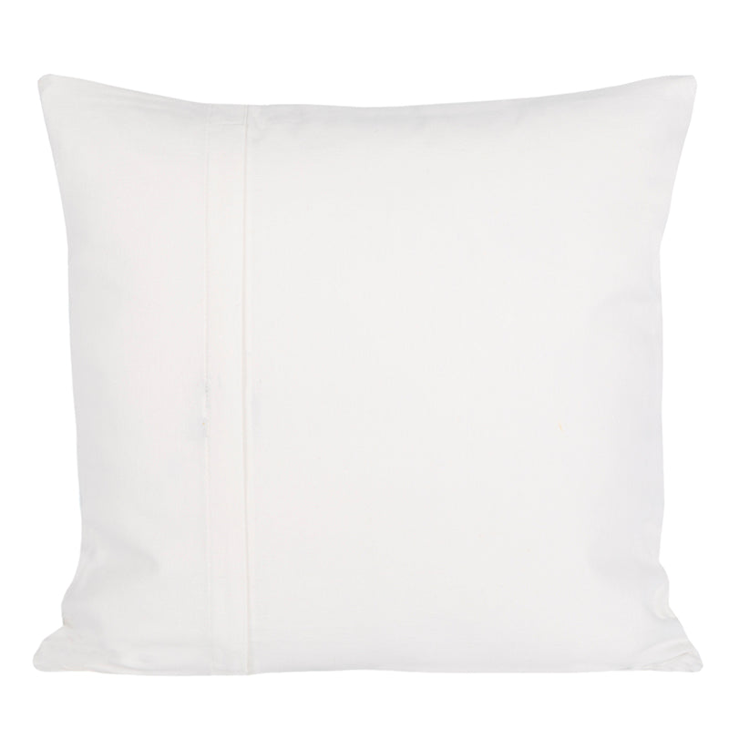 Funda Cojín Algodón Bordado Cancun Celadon 45x45 cm