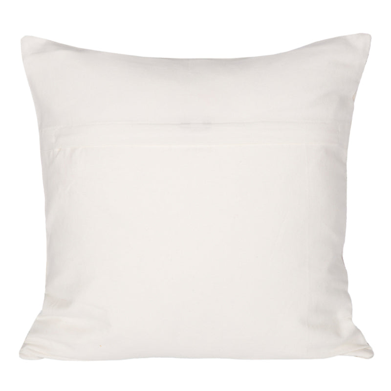 Funda Cojín Algodón Bordado Cancun Encre 45x45 cm