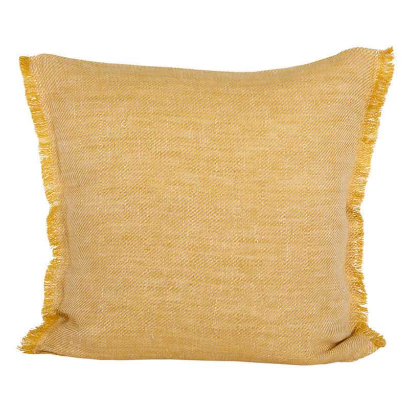 Funda Cojín Lino Cuba Paille 45x45 cm