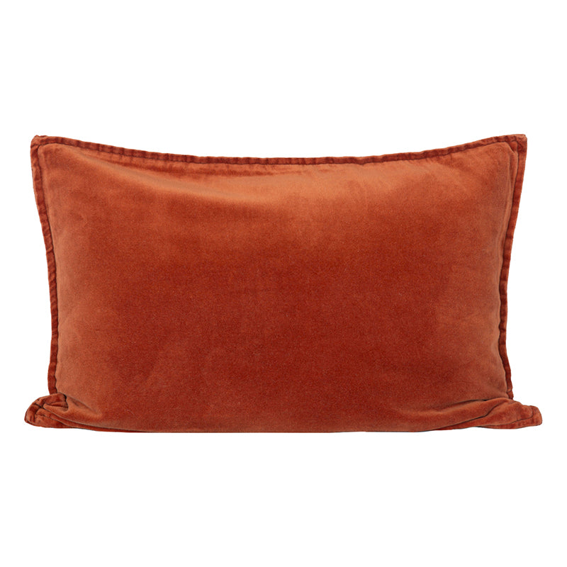 Funda Cojín Velvet Manhattan Brick 40x60 cm