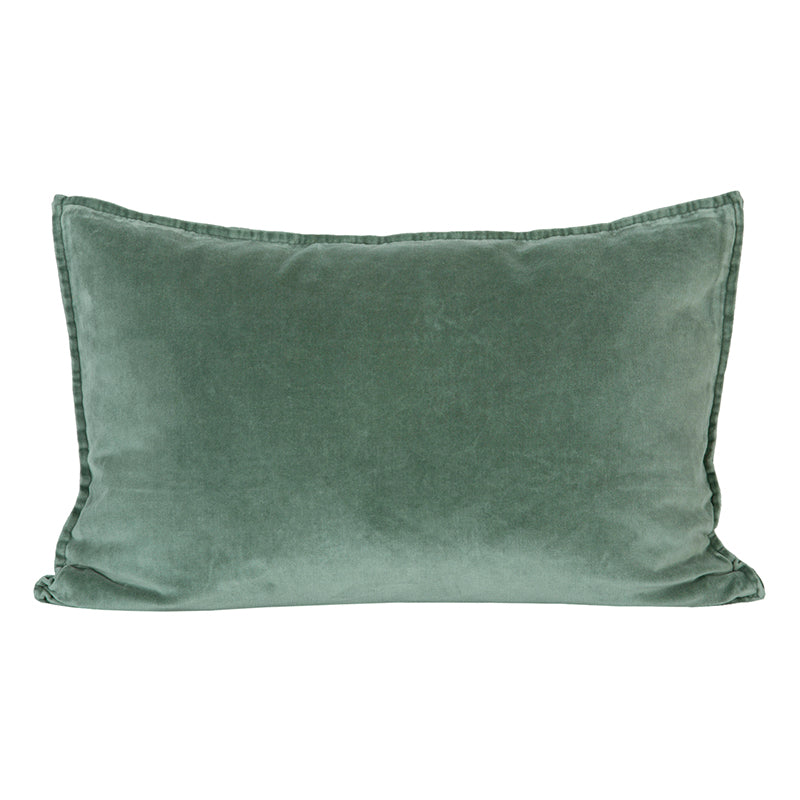 Funda Cojín Velvet Manhattan Celadon 40x60 cm