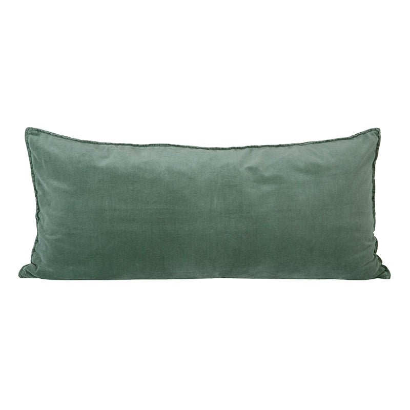 Funda Cojín Velvet Manhattan Celadon 55x110 cm