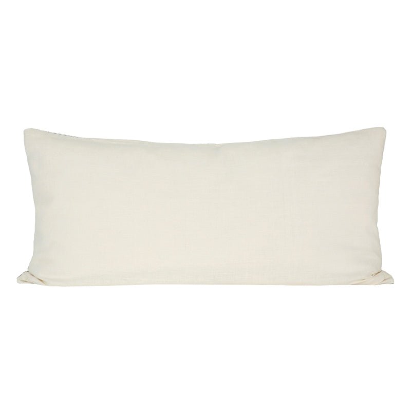 Funda Cojín Lino Nimes Marfil/Natural 55x110 cm