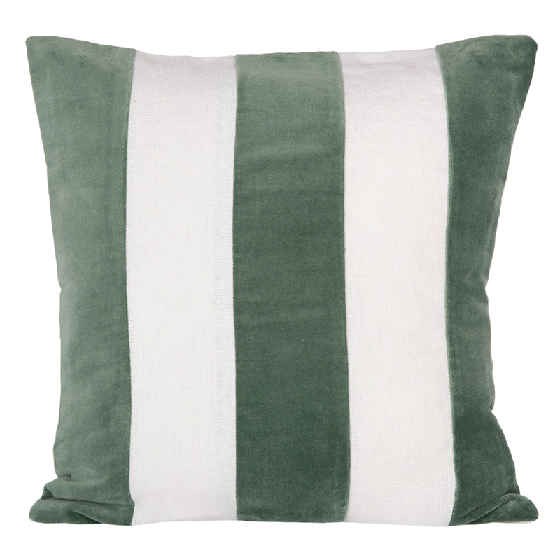 Funda Cojín Lino Velvet Perth Celadon 45x45 cm