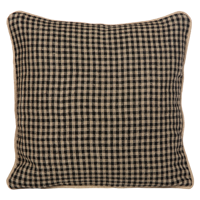 Funda Cojín Lino Piana Charbon 45x45 cm