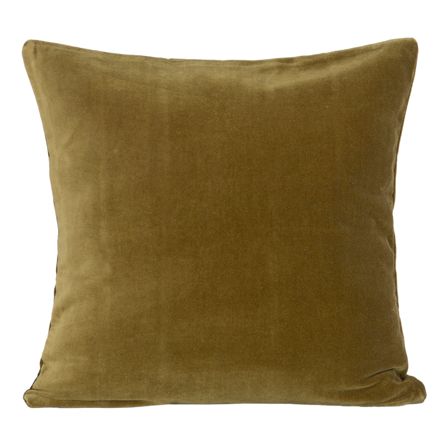 Funda Cojín Velvet Rio Kaki 45x45 cm
