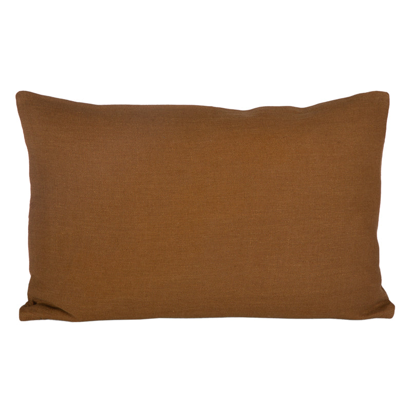 Funda Cojín Lino Bordado Skagen Gold 40x60 cm