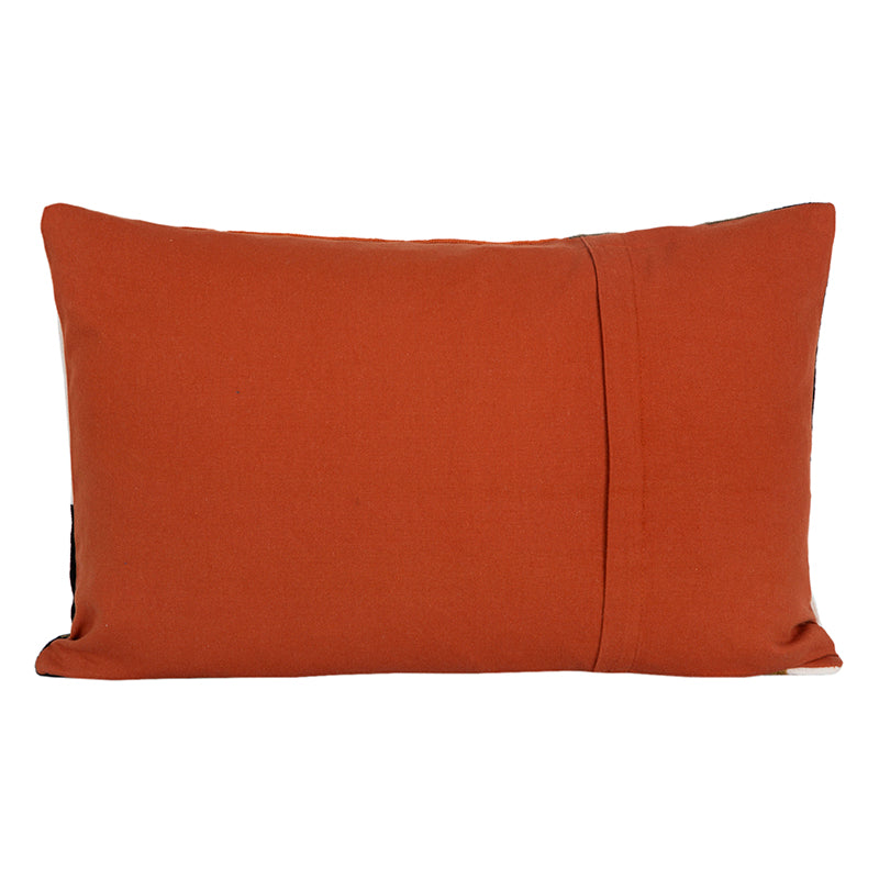 Funda Cojín Algodón Bordado Tamba Brick 40x60 cm