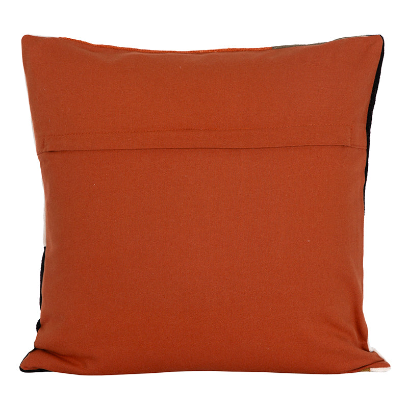 Funda Cojín Algodón Bordado Tamba Brick 45x45 cm