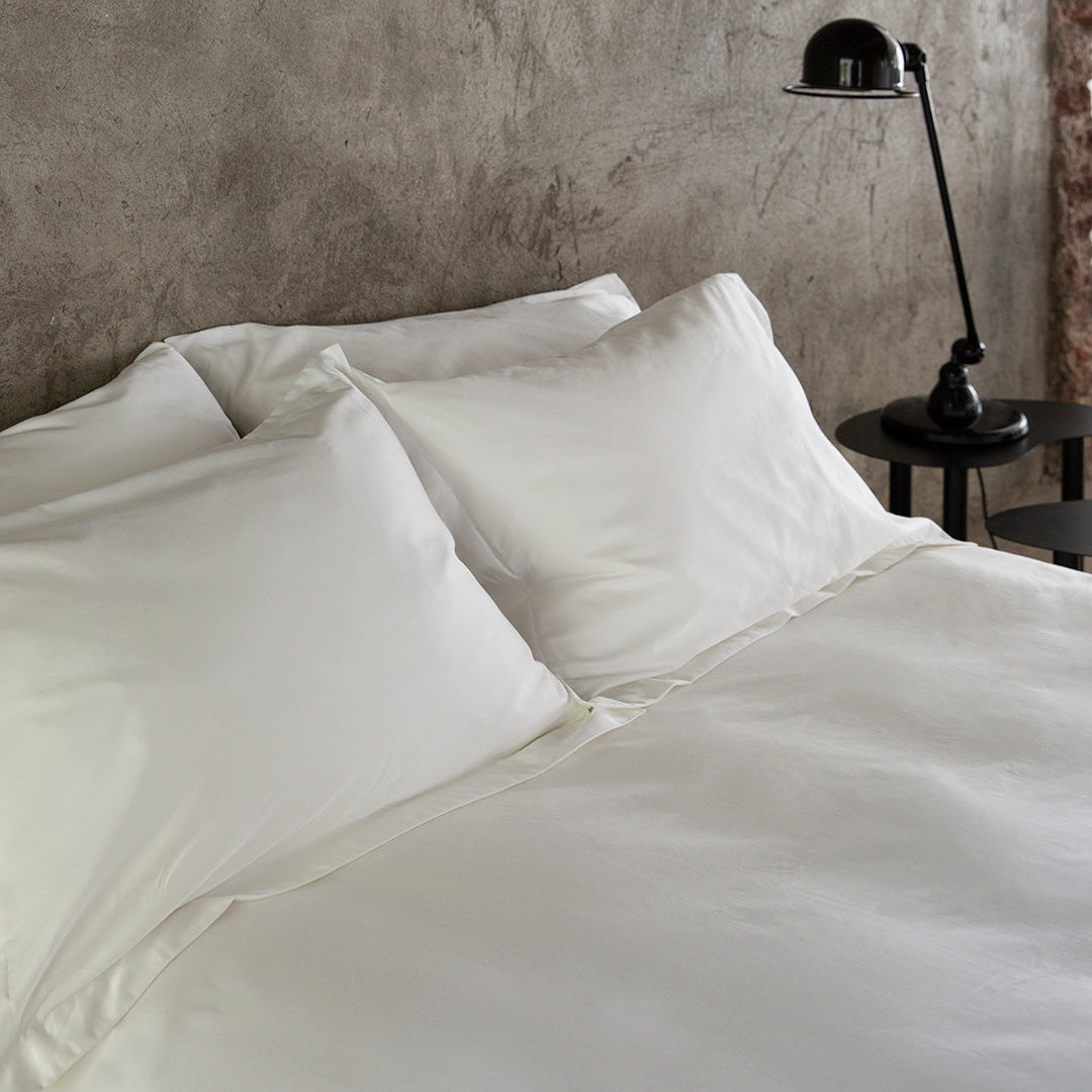 Funda Almohada Camden Sateen Blanco 500TC - Set de 2