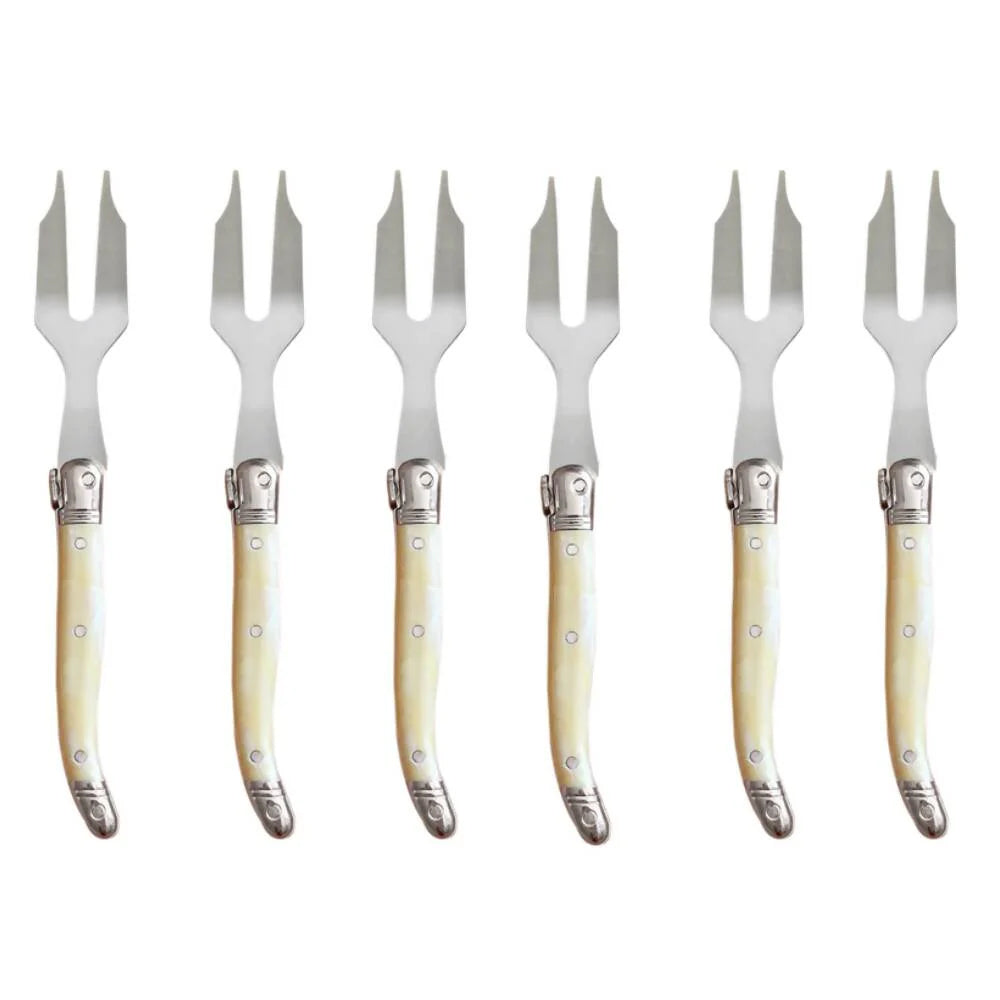 Laguiole Set 6 Mini Tenedores Mármol Jean Neron