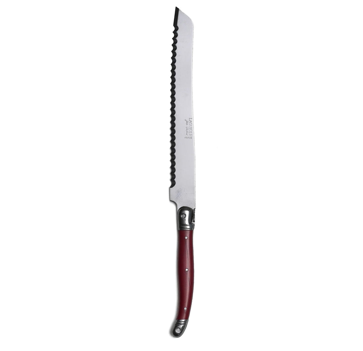 Laguiole Cuchillo Pan Rojo Fruity