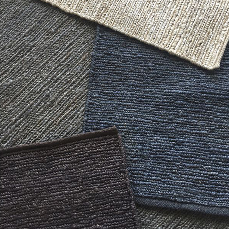 Alfombra Andes Soumak Cañamo Gris 2,5x3,5 m