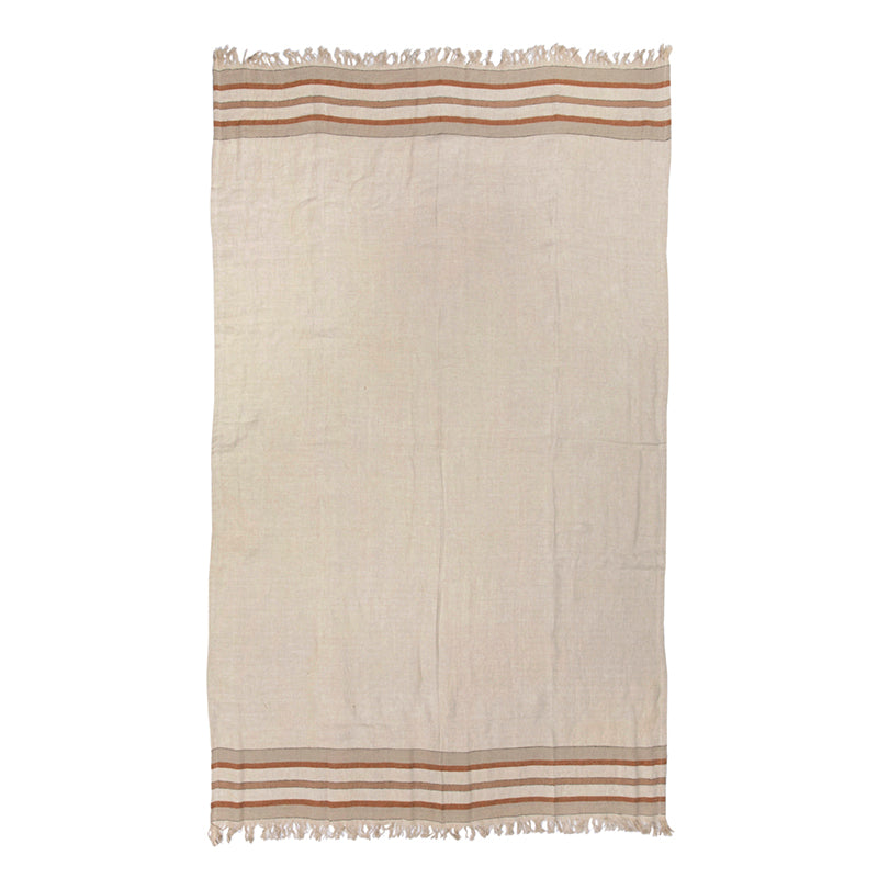 Cubrecama Lino Daya Off White