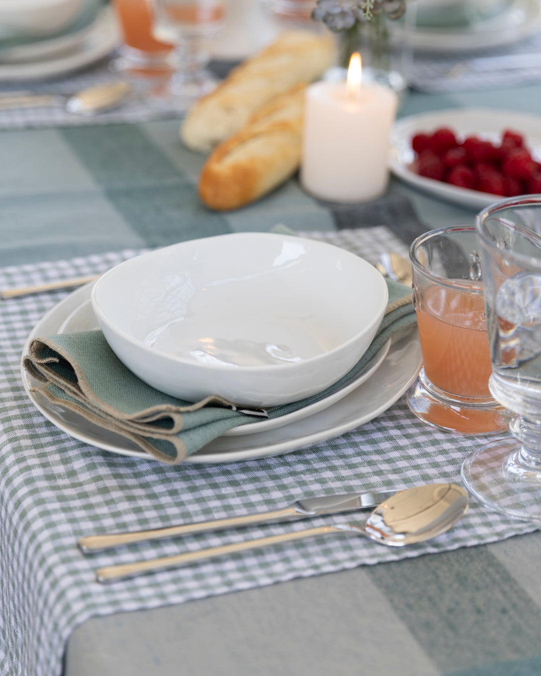 Cubierto Monet Plateado Set de 6 Cuchillos