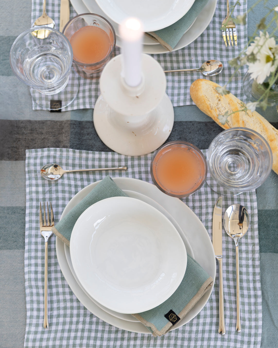 Cubierto Monet Plateado Set de 6 Cucharas